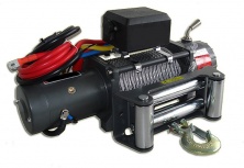 Лебёдка электрическая высокоскоростная 12V Runva 9500lbs, 4350кг   EWXC9500S