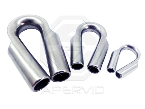 Коуш для троса диаметр 6 мм T-APERVID106