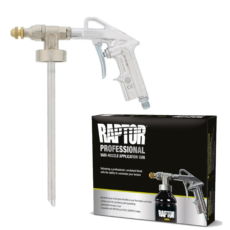 Пистолет професиональный окрасочный с регулировкой RAPTOR U-POL GUN/VN