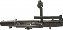 Бампер задний с квадратом под фаркоп и калиткой РИФ Toyota Hilux 2005-2014  RIFVIG-20120