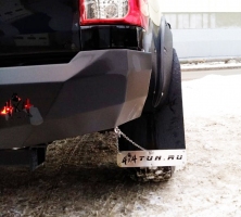 Брызговики универсальные для внедорожников. Комплект 2шт 4x4tun-b2