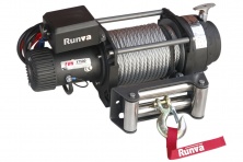 Лебёдка электрическая индустр. 12V Runva 17500lbs, 7930кг  EWN17500U