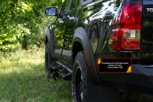 Расширитель колёсной арки задний левый, вынос 25мм Русская артель Toyota Hilux 2015-2018 (VIII дорестайлинг)  RT-061042