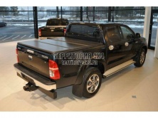 Крышка алюминиевая трехсекционная STYLE4X4 на Toyota Hilux Revo (2006-2019) -711445