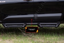 Молдинг на дверь передний левый Русская артель Toyota Hilux 2015-2018 (VIII дорестайлинг)  MT-075110
