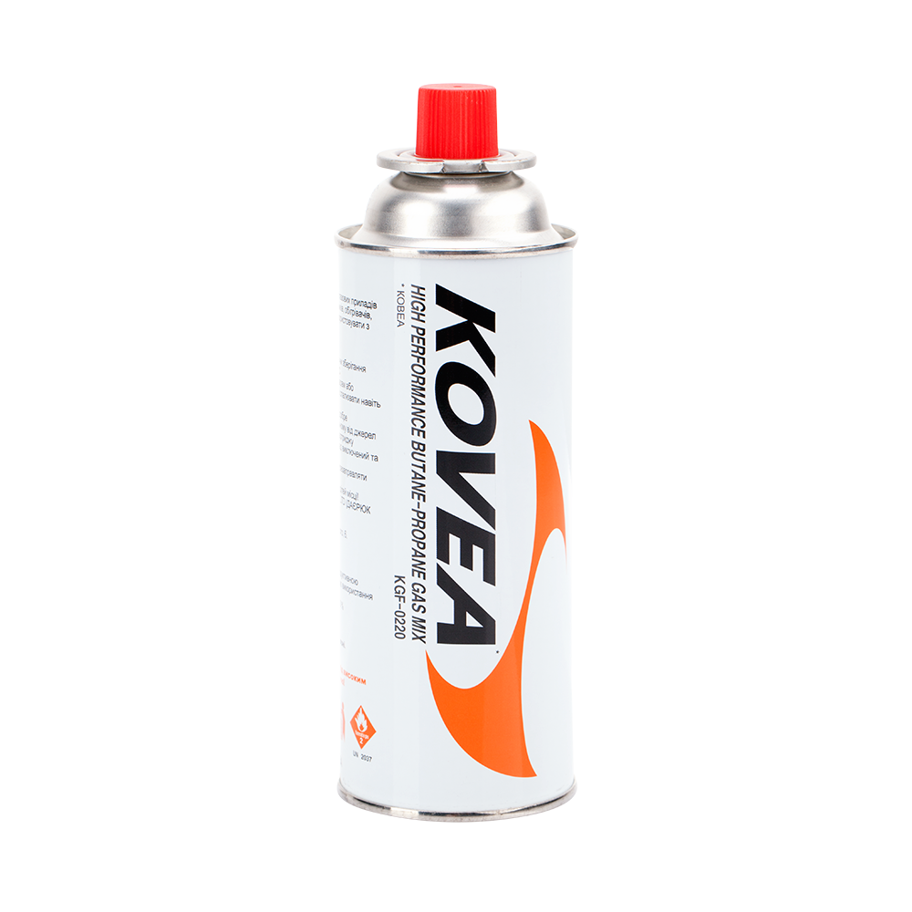 Баллон газовый цанговый KOVEA Nozzle type gas 220 г.  KGF-220