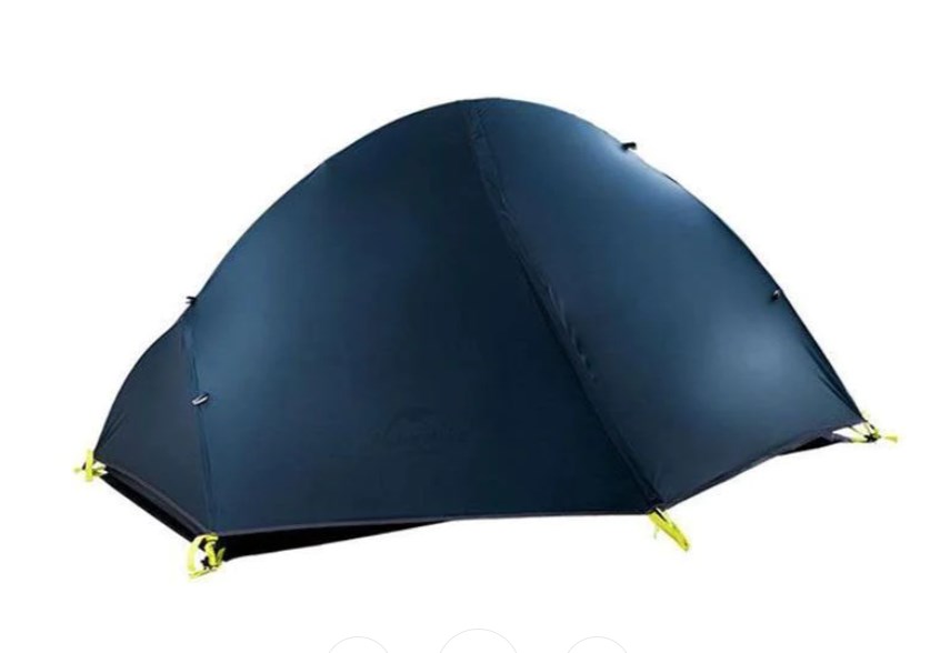 Палатка Naturehike Cycling Si 1-местная, алюминиевый каркас, сверхлегкая, синяя NH18A095-D-1NBL