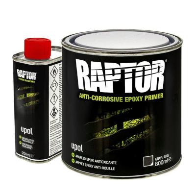 Грунт эпоксидный антикоррозийный RAPTOR с отвердителем комплект 5л.  U-POL REP/5LK