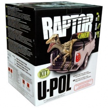 Защитное покрытие повышенной прочности RAPTOR 2K U-POL 750мл+250мл (черный) RLB/S15