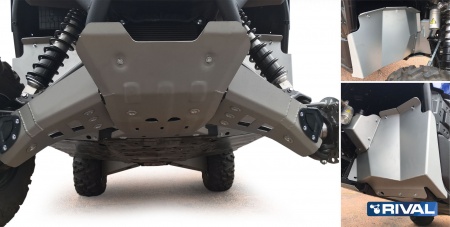 Комплект защит Yamaha Wolverine-R Риваль 444.7137.1