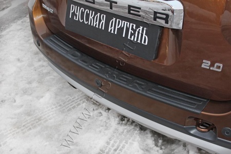 Накладка на задний бампер, вариант 2 Русская артель Renault Duster 2010-2014  NRD-025702