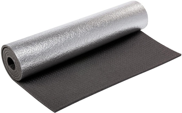 Коврик туристический ISOLON Decor Металлик S8 1800х600х8 тёмно-серый, без утяжек  IZ2186