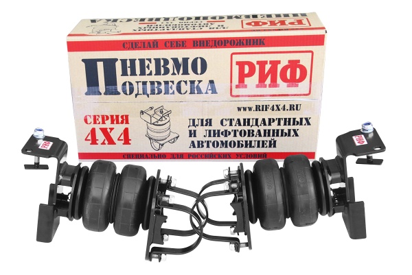 Пневмоподвеска РИФ для УАЗ Профи на задний односкатный мост для стандардной подвески ASK-PRF-S