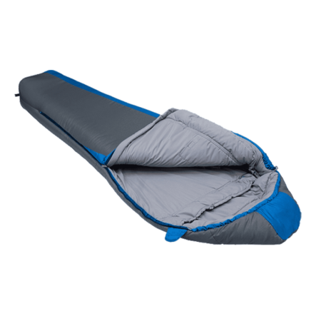 Мешок спальный BTrace Nord 5000XL BTrace (Правый,Серый/Синий), (ТК: -5°C)  S0560