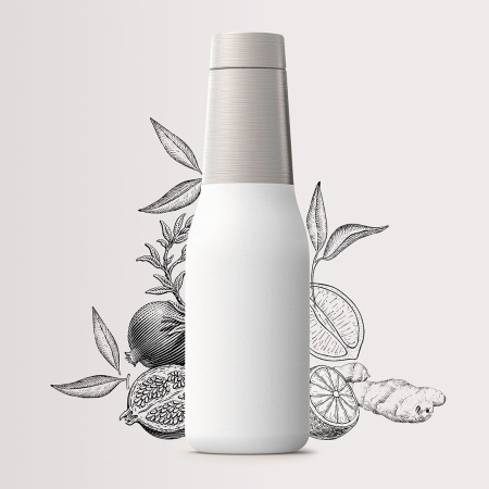 Термобутылка OASIS, 600 мл, белая  SBV23.01-WHITE