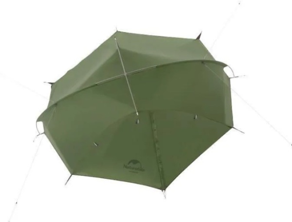 Палатка Naturehike Tagar Si 2-местная, алюминиевый каркас, сверхлегкая, зеленая NH17T180-J-2FGR