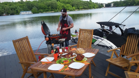 Гриль газовый O-GRILL 500 черный (в комплекте адаптер тип А)  500_BLACK