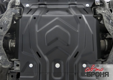 Защита картера АвтоБроня Fiat Fullback/ Mitsubishi L200/ Mitsubishi Pajero Sport  111.04041.2